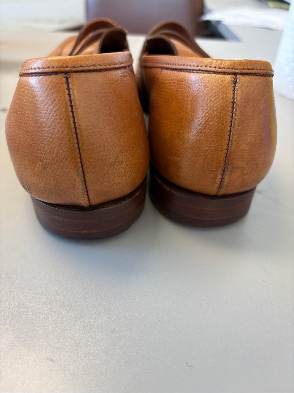 Crockett & Jones Brown Leather Dress Shoes — image 6 of 6